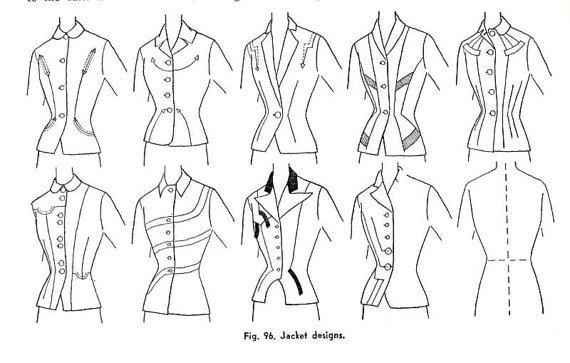zdroj Practical Dress Design: Principles of Fitting and Pattern Making Vintage book